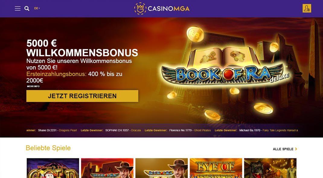casino MGA test en ligne